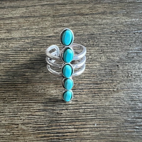 VINTAGE TURQUOISE RING - Picture 7 of 7